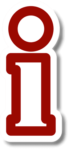 bold red letter i on transparent background with drop shadow - Download Free Stock Videos Pikwizard.com