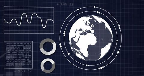 Global Data Analytics and Financial Computing Concept Design - Download Free Stock Images Pikwizard.com