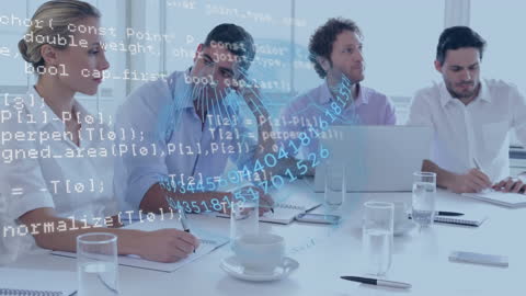 Global Networking Data Analysis in Corporate Meeting Setting