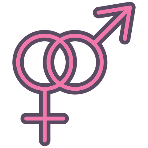 transparent overlapping male and female gender symbols - Download Free Stock Videos Pikwizard.com
