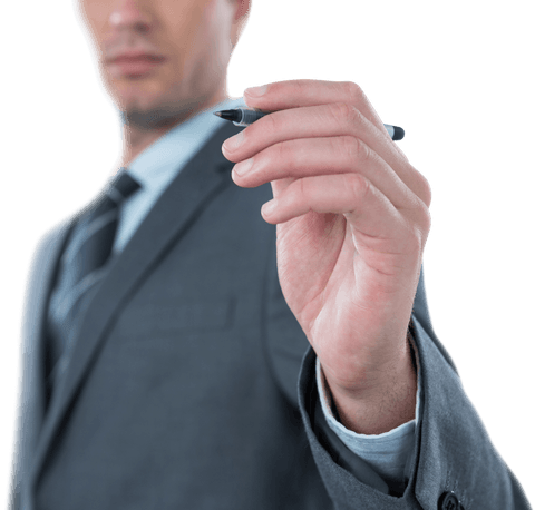 businessman writing on transparent screen with marker - Download Free Stock Videos Pikwizard.com