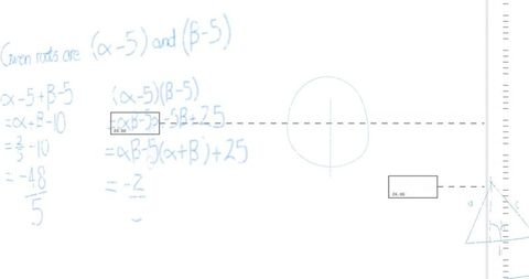 Mathematical formulas and data processing on white background