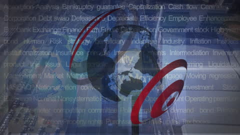 Global Finance Data Processing with Cityscape Overlay