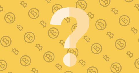 Question Mark Over Bitcoin Symbols Illustration - Download Free Stock Images Pikwizard.com