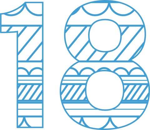 Digital Eighteen Birthday Candle Outline Transparent Vector Illustration - Download Free Stock Videos Pikwizard.com