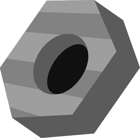 rotating 3d metal nut on transparent surface - Download Free Stock Videos Pikwizard.com