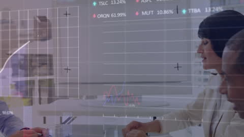 Digital Data Overlay on Business Meeting Collaboration