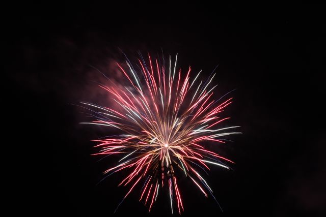 Colorful Bursting Fireworks in Night Sky - Download Free Stock Photos Pikwizard.com