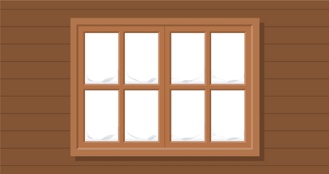 transparent wooden window frame on seasonal background illustration - Download Free Stock Videos Pikwizard.com