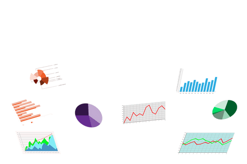Transparent Colorful Charts for Economy and Business Analysis - Download Free Stock Videos Pikwizard.com