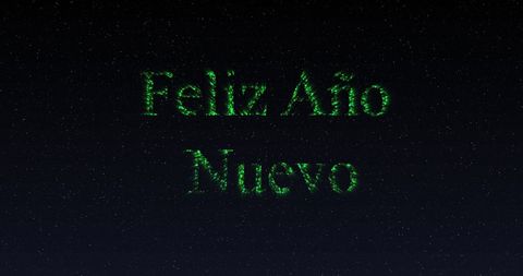 Feliz Año Nuevo - Shimmering Fireworks Greeting - Download Free Stock Images Pikwizard.com