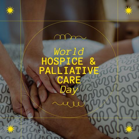 Caring Hands Symbolize World Hospice and Palliative Care Day - Download Free Stock Templates Pikwizard.com