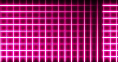 Glowing Pink Neon Grid Pattern on Dark Background - Download Free Stock Images Pikwizard.com