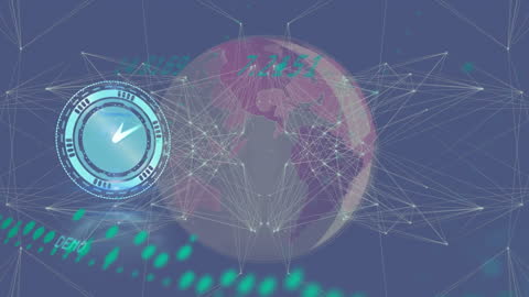 Global Digital Interface with Clock and Data Visualization