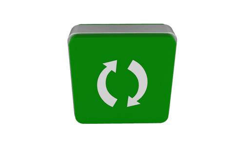 transparent green recycling symbol icon for digital use - Download Free Stock Videos Pikwizard.com