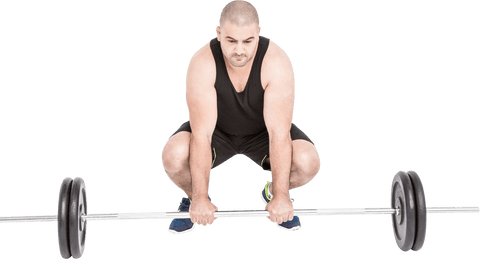 transparent bodybuilder lifting heavy barbell for deadlifting technique - Download Free Stock Videos Pikwizard.com