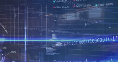 Digital Data Overlay on Rubbish Dump Depiction