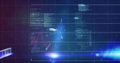 Digital Analysis of Financial Trends and Global Economy Data - Download Free Stock Images Pikwizard.com