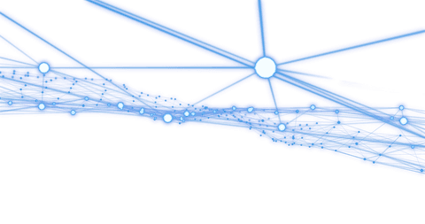 abstract transparent blue molecule structure with interconnected lines - Download Free Stock Videos Pikwizard.com
