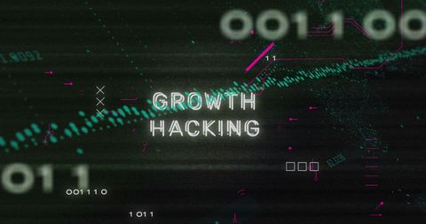 Digital Growth Hacking with Data Processing Elements - Download Free Stock Images Pikwizard.com