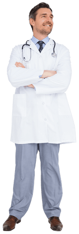 Confident Young Doctor With Transparent Background - Download Free Stock Videos Pikwizard.com