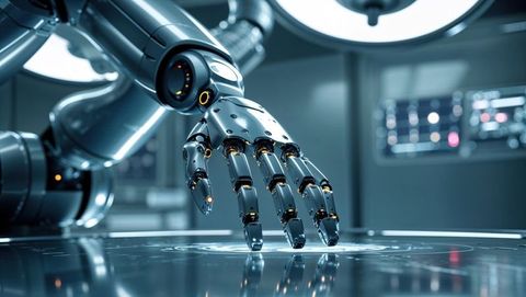 Robotic Arm with Holographic Interface in Advanced Lab