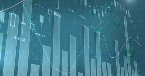 Financial Data Analytics with Futuristic Digital Interface - Download Free Stock Images Pikwizard.com