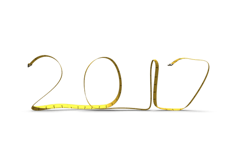 2017 made with measuring tape on transparent background - Download Free Stock Videos Pikwizard.com