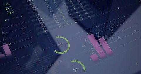 Global Data Analytics with Digital Interface and Connectivity - Download Free Stock Images Pikwizard.com