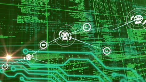 Digital Network Connections in Data Processing Environment