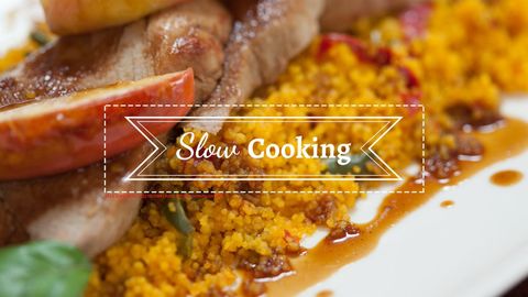 home-style slow cooking meal with rich flavors on plate - Download Free Stock Templates Pikwizard.com