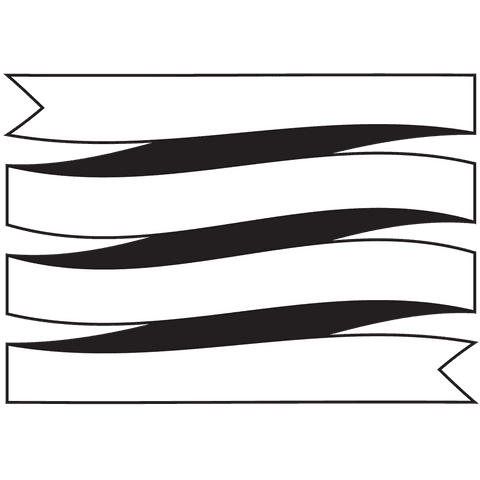 Vertical Stacked Ribbon Bands on Transparent Background - Download Free Stock Videos Pikwizard.com