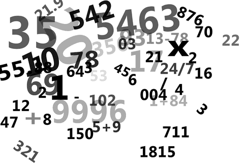 floating numbers on transparent background - Download Free Stock Videos Pikwizard.com