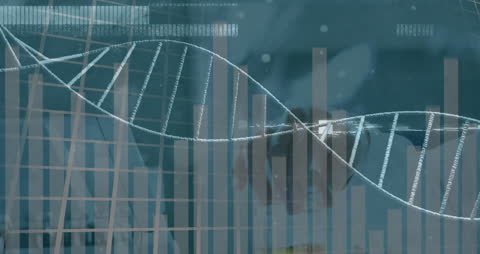 Intertwined DNA Structure Scanning in Futuristic Laboratory