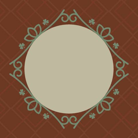 elegant green and brown badge on transparent circle background - Download Free Stock Videos Pikwizard.com