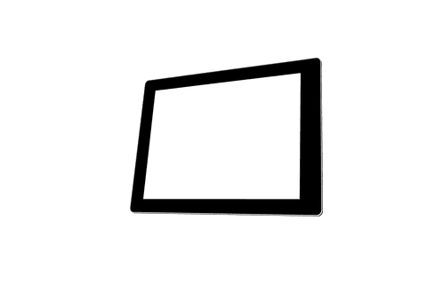 minimalist tablet frame on transparent background for graphics - Download Free Stock Videos Pikwizard.com
