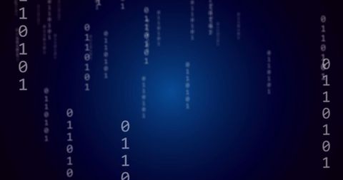 Binary Code Streams with Digital Technology Concept - Download Free Stock Images Pikwizard.com