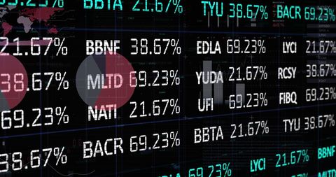 Digital Stock Market Analysis and Data Visualizations - Download Free Stock Images Pikwizard.com
