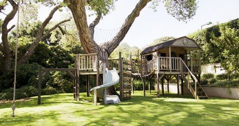 Enchanting Treehouse Playground for Outdoor Adventure and Childhood Fun