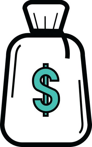 digital illustration of money bag on transparent background - Download Free Stock Videos Pikwizard.com