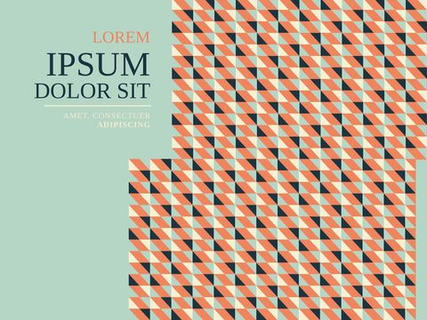 Contemporary Geometric Triangle Pattern in Pastel Tones - Download Free Stock Templates Pikwizard.com