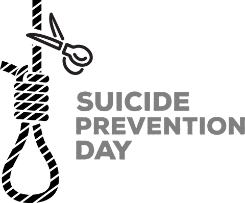 Suicide Prevention Day Text Illustration on Transparent Background - Download Free Stock Videos Pikwizard.com