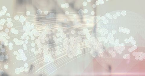 Global network concept with digital icons