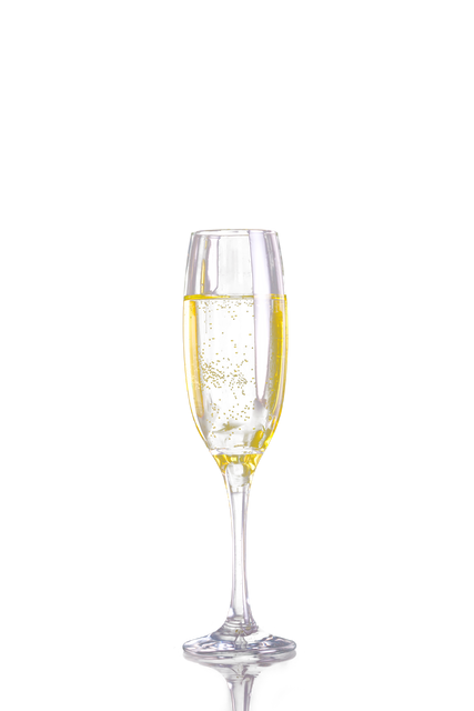 Glass of Champagne Illustration on Transparent Background Party Celebration - Download Free Stock Videos Pikwizard.com