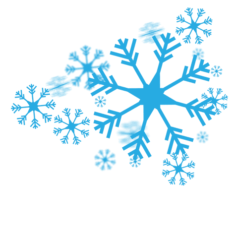 blue snowflakes with transparent background for winter designs - Download Free Stock Videos Pikwizard.com