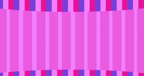 Abstract red blue stripes on vibrant pink background