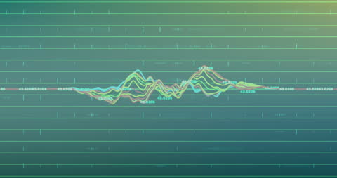 Animated Graph Display Illustrating Business Growth Trends