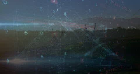 Digital Security Overlay on Electricity Grid Infrastructure