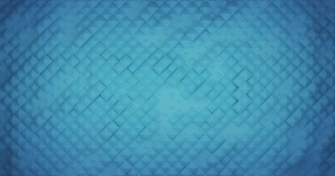 Abstract blue geometric pattern of dynamic tiles