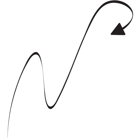 Sleek Black Curved Arrow on Transparent Background - Download Free Stock Videos Pikwizard.com